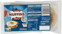 Muffins anglais complets x4