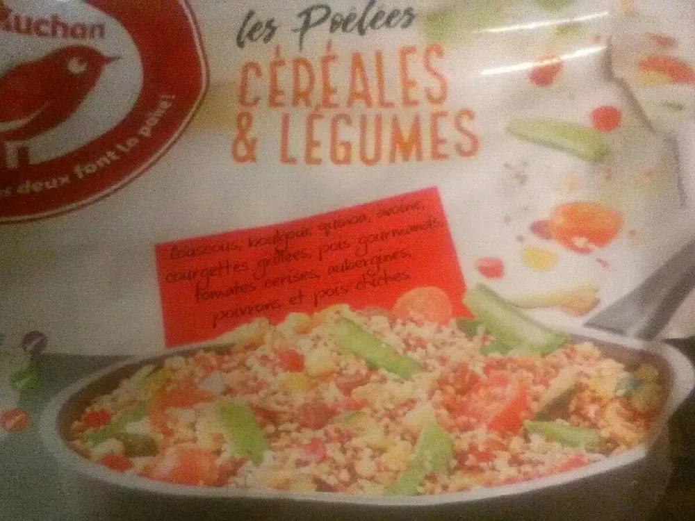 Poêlées céréales et légumes