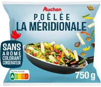 La méridionale - Haricots verts, aubergines préfrites, salsifis et poivrons