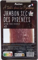 Jambon sec des Pyrénées, affiné 9 mois minimum
