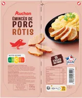 Emincés de porc rôtis