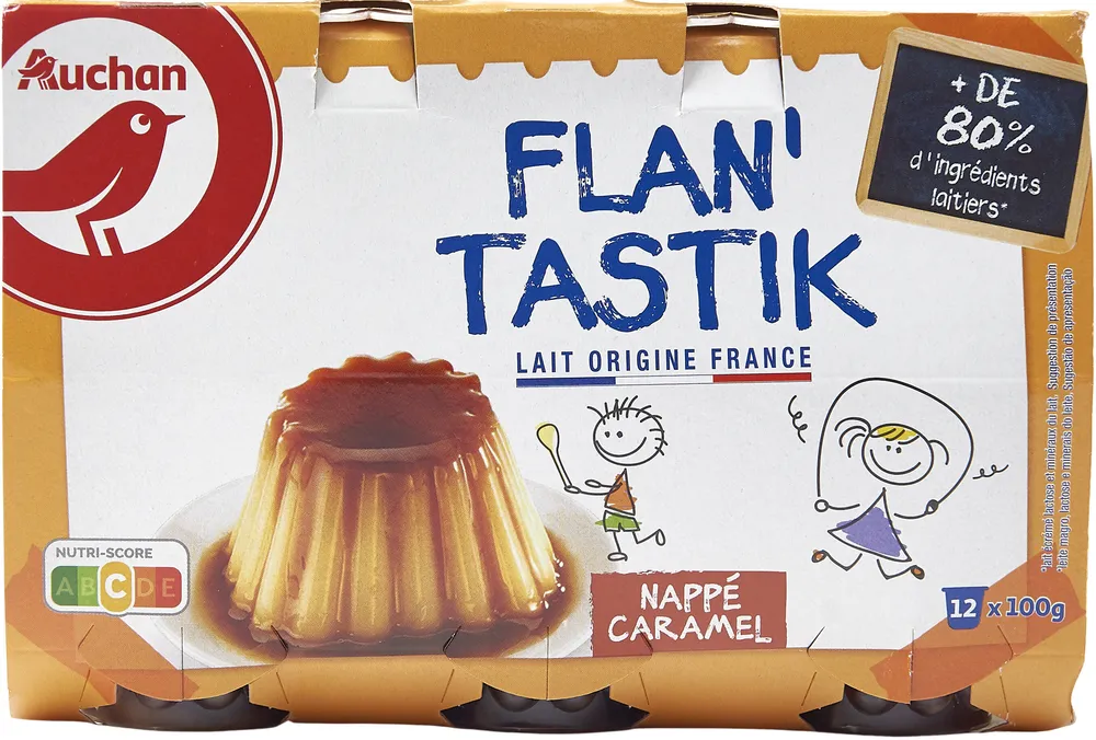 Flan'tastik nappé caramel