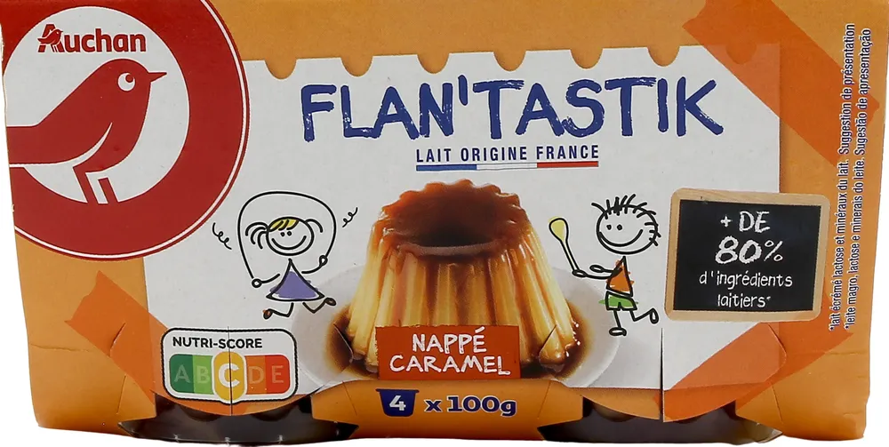 Flan'tastik nappé caramel