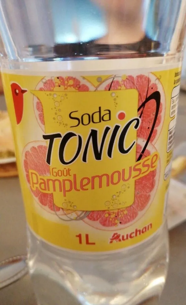 Soda tonic goût pamplemousse