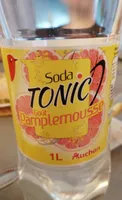 Soda tonic goût pamplemousse