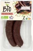 Boudins noirsIssus de l'agriculture biologique