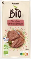Terrine de campagne Issue de l'agriculture biologique