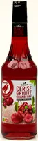 Sirop cerise griotte cranberry