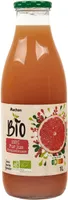 pur jus de pamplemousse rose issu de l'agriculture biologique*Sans sucres ajoutés * Comme tous les jus de fruits. Contient les sucres naturellement présents dans les fruits.