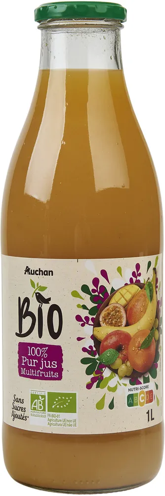 100% Pur jus Multifruits BIO