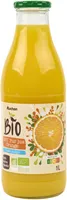 pur jus d'orange issu de l'agriculture biologiqueSans pulpeSans sucres ajoutés**Comme tous les jus de fruits. Contient les sucres naturellement présents dans les fruits.