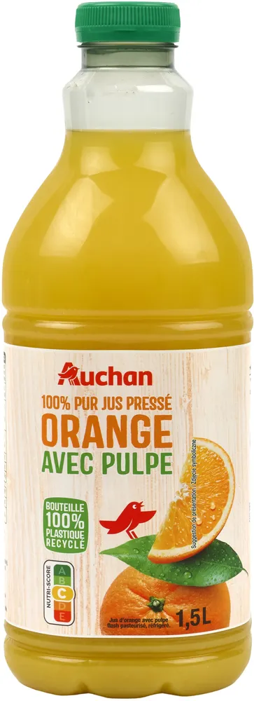 100 % Pur jus PRESSé - orange - avec pulpe
