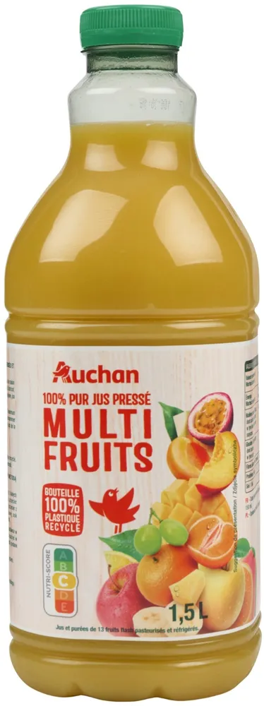 Jus Multifruits - Flash pasteurisé