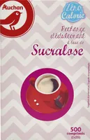 Recharge d'édulcorant à base de sucralose