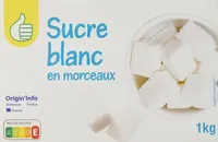 Sucre en morceaux