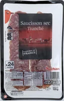Saucisson sec tranché