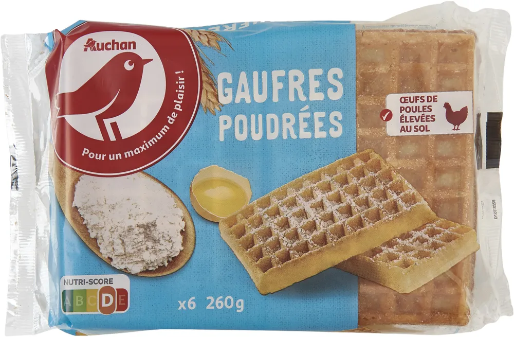 Gaufres poudrées