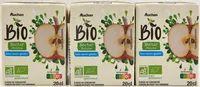 Nectar pomme BIOSans sucres ajoutés* *contient les sucres naturellement présents. teneur en fruit 75% minimum