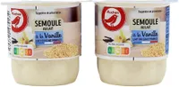Semoule au lait à la vanille 4x115g