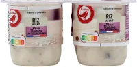 Ri au lait saveur rhum raisin