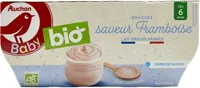 Brassé saveur framboise