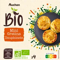Mini gratins dauphinois BIO