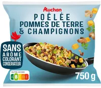 Poêlée de pommes de terre et champignons