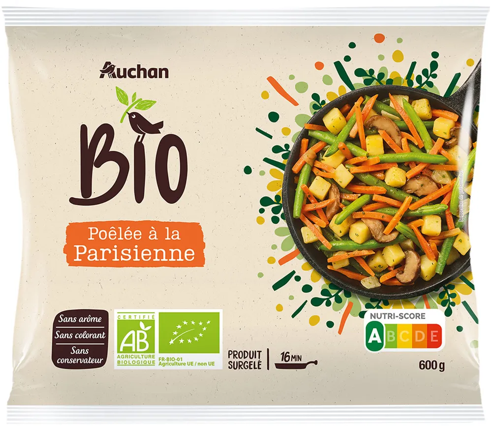 Poêlée à la parisienne bio