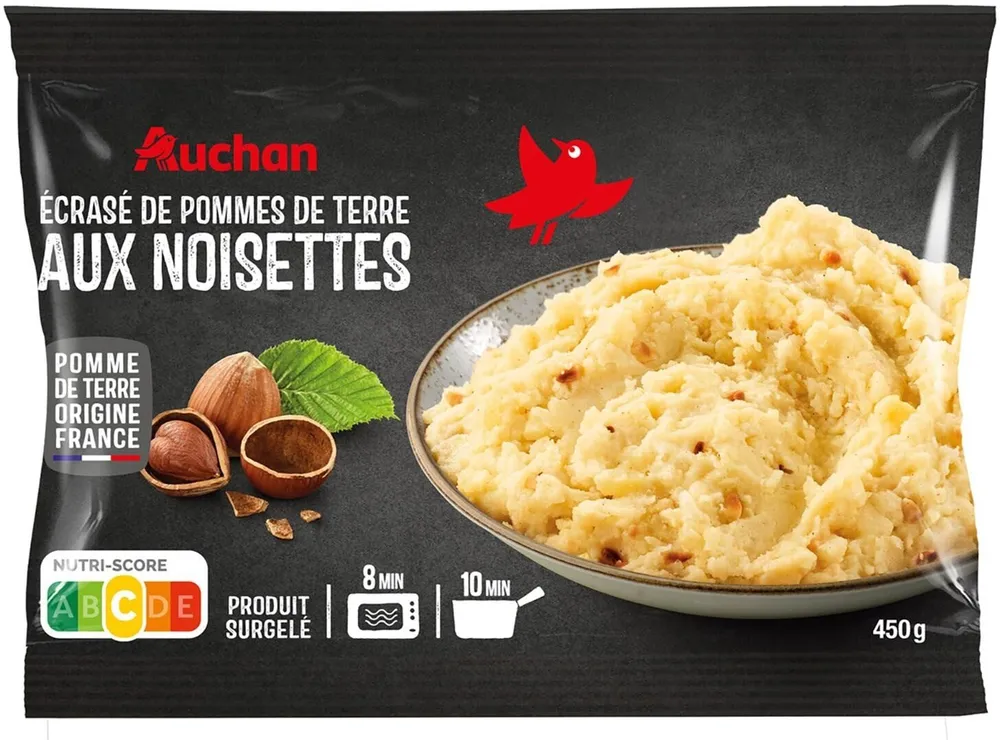 Ecrasé de pommes de terre aux noisettes