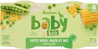 Petits Pois, maïs et riz