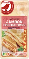 Le croque jambon fromage fondu
