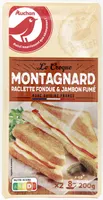 Le croque montagnard - raclette fondue jambon fumé