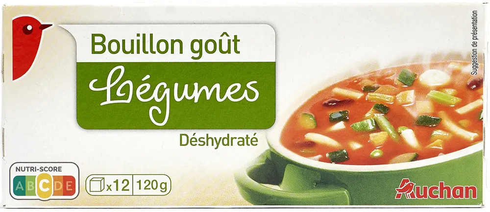 Bouillon de légumes déshydraté