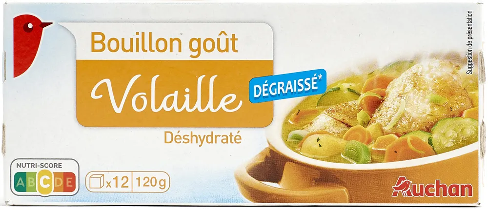 Bouillon goût volaille dégraissé