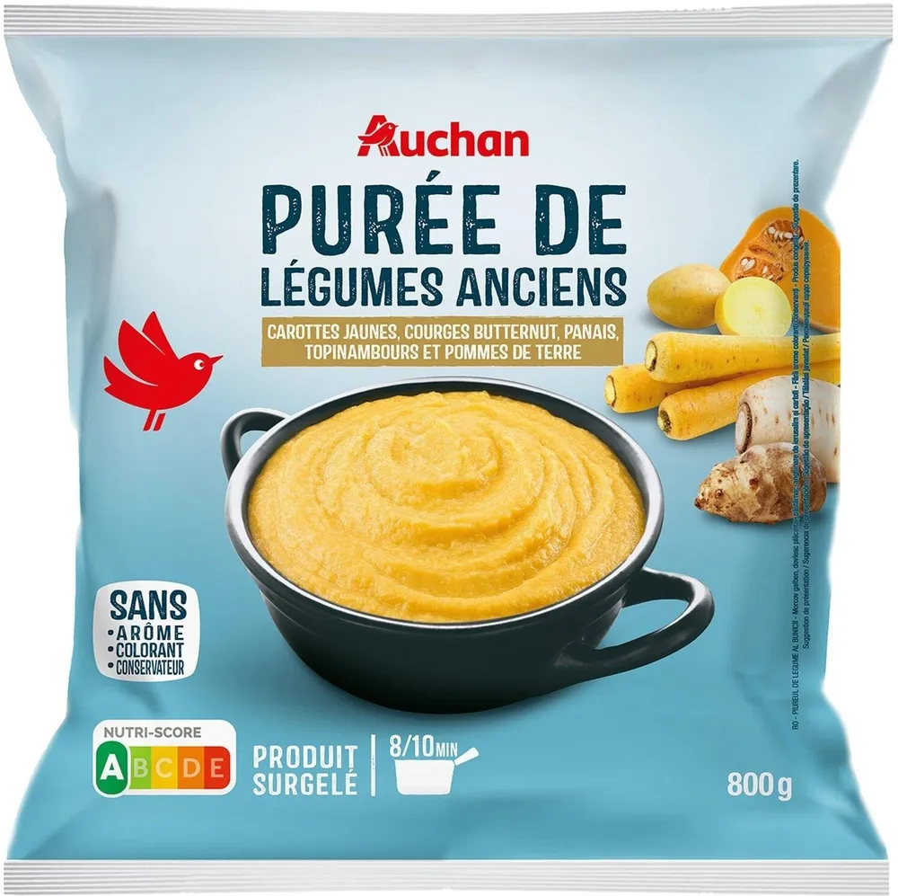 Purée de légumes anciens