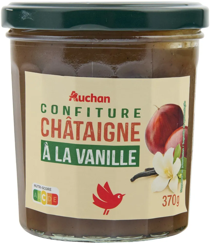 Confiture châtaigne à la vanille