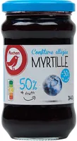 Confiture de myrtilles allégée en sucres