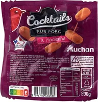 Cocktails à l'indienne pur porc