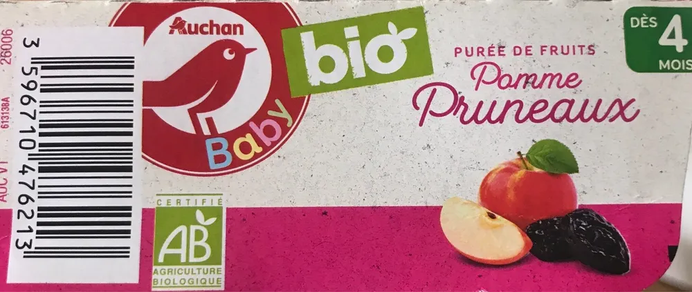 Purée de fruits POMME PRUNEAUX