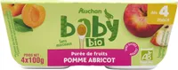 Purée de fruits pomme abricot