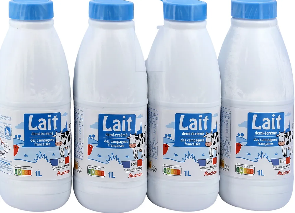 Lait demi-écrémé des Hauts de France
