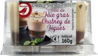 Bloc de foie gras chutney de figues