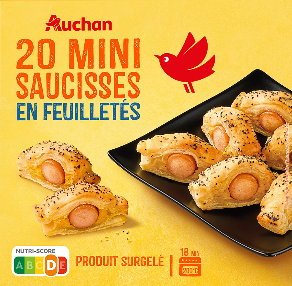 Mini saucisses en feuilletés