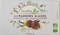 Les marrons glacés Vendôme BIO - aux gousses de vanille bourbon de Madagascar