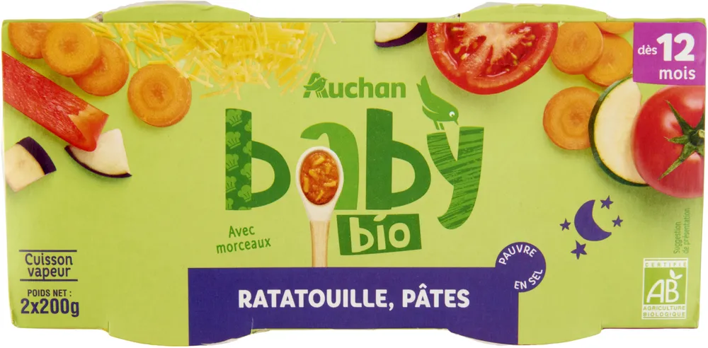 Ratatouille pâtes