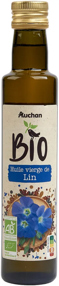 Huile vierge de lin