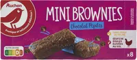 Mini brownies chocolat pépites