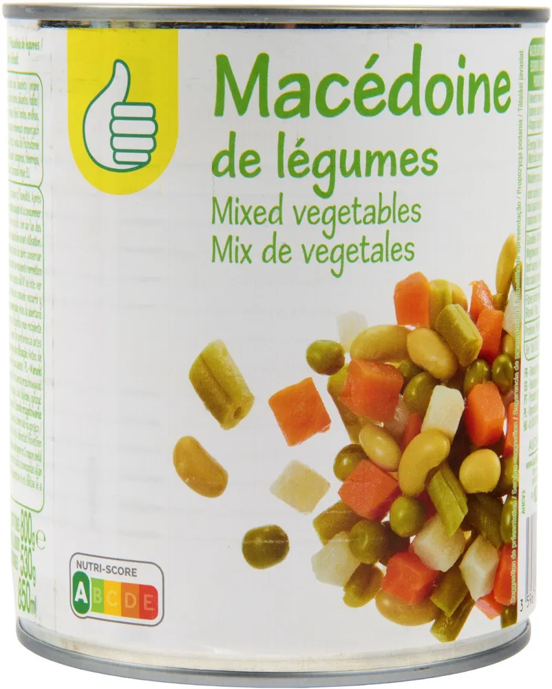 Macédoine de légumes