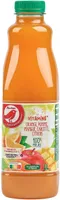Auchan - Vitaminé* - orange, pomme, mangue, carotte, citron - 100% pur jus*Riche en vitamines A et Cjus multifruits et légume - sans sucres ajoutés**