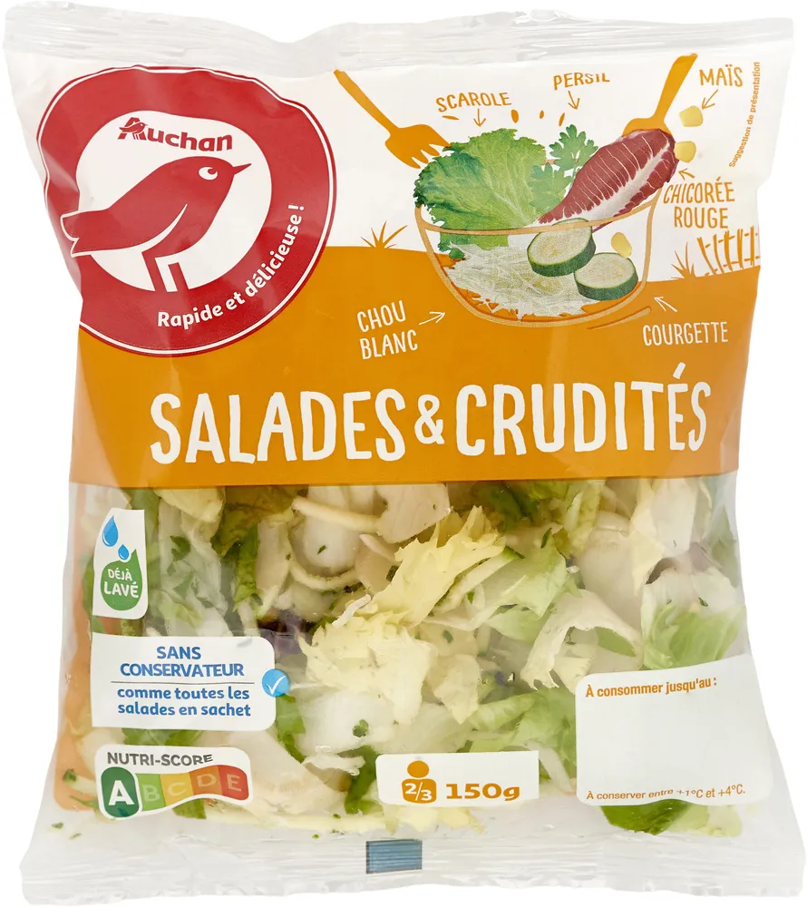 Salades et crudités